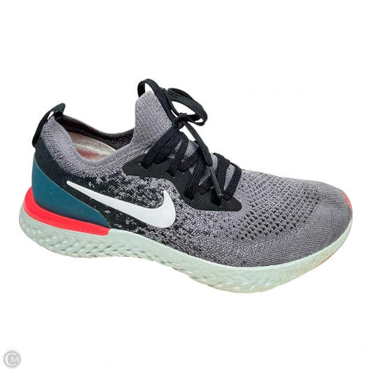 Shoes Athletic By Nike In Grey, Size: 8
