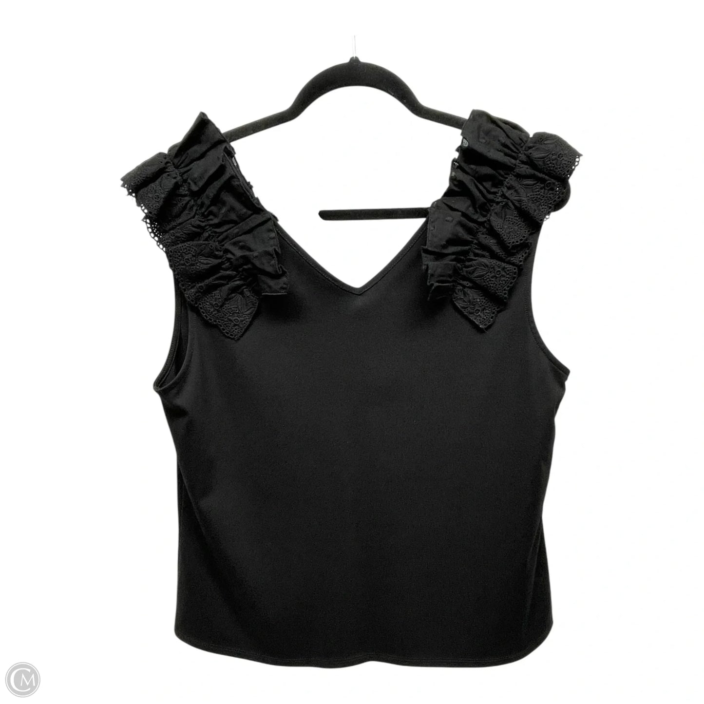 Top Sleeveless By Laundry In Black, Size: Xl