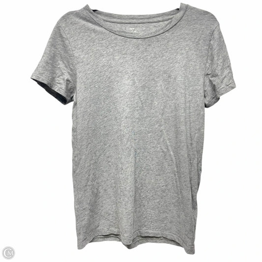 Top Short Sleeve Basic By J. Crew In Grey, Size: M