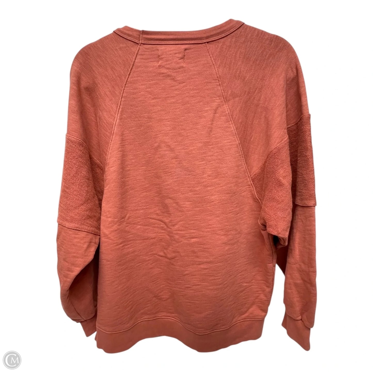 Sweatshirt Crewneck By Madewell In Orange, Size: S