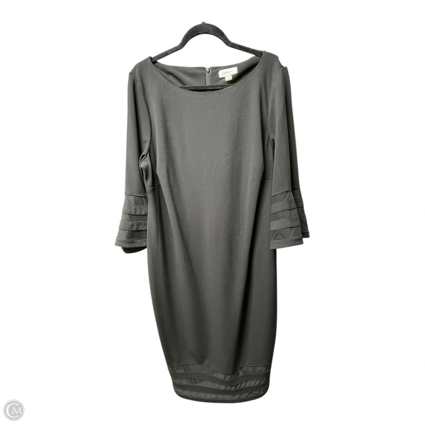 Dress Party Short By Calvin Klein In Black, Size: 16