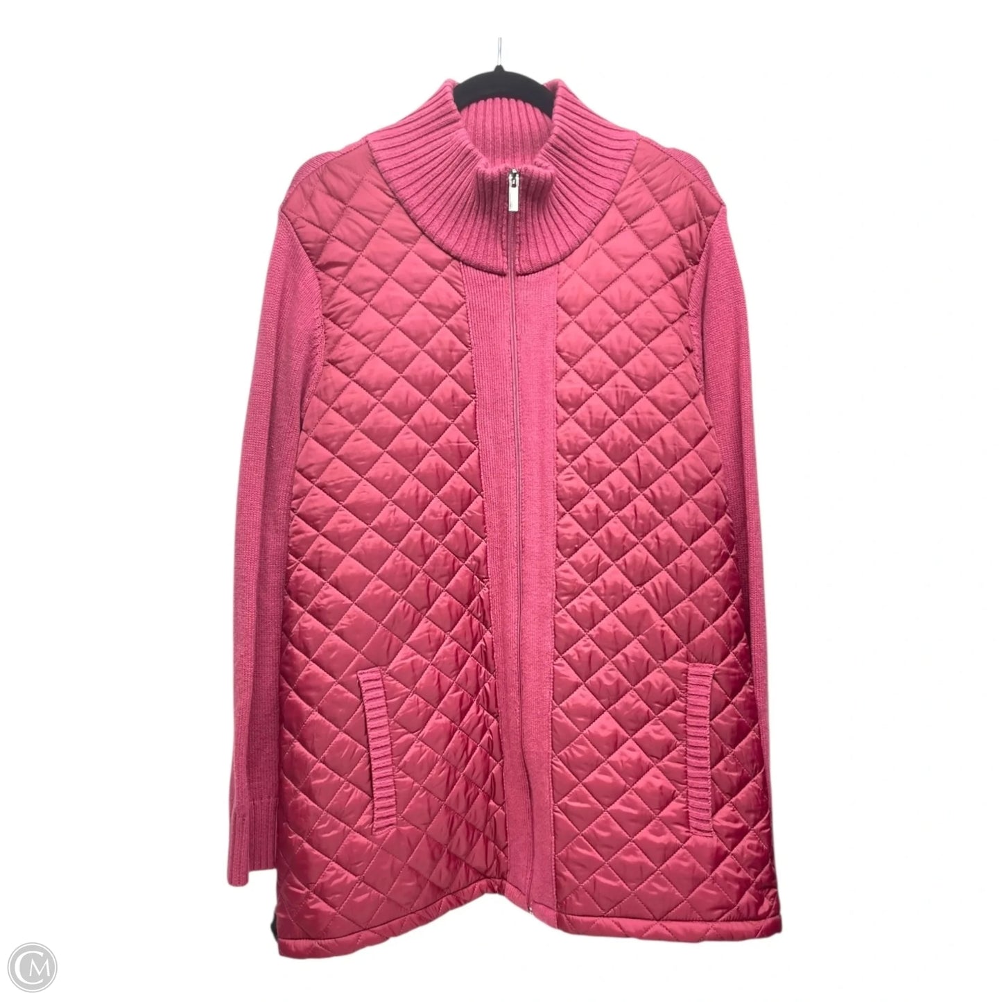 Jacket Other By Denim And Co Qvc In Pink, Size: Xl
