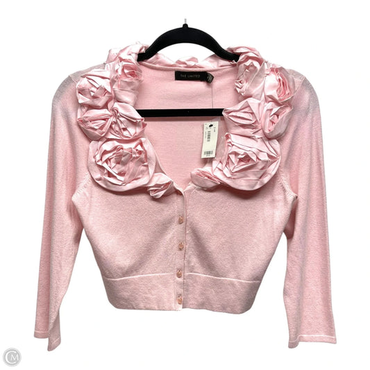 Cardigan By Limited In Pink, Size: S