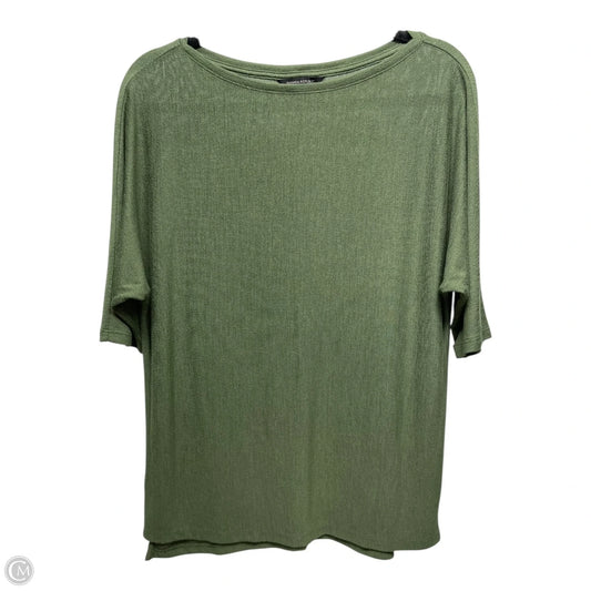 Sweater Short Sleeve By Banana Republic In Green, Size: M