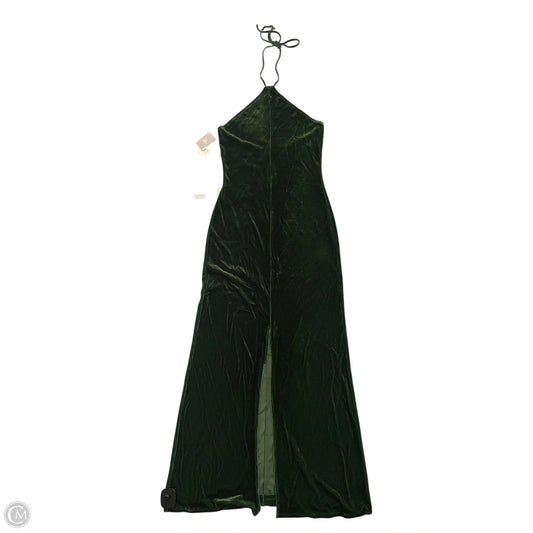 Dress Party Long By Reformation In Green, Size: Xs