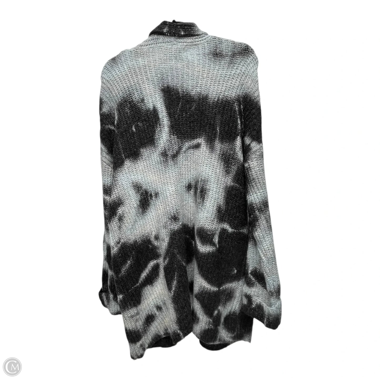 Cardigan By Anthropologie In Black & Grey, Size: Xs