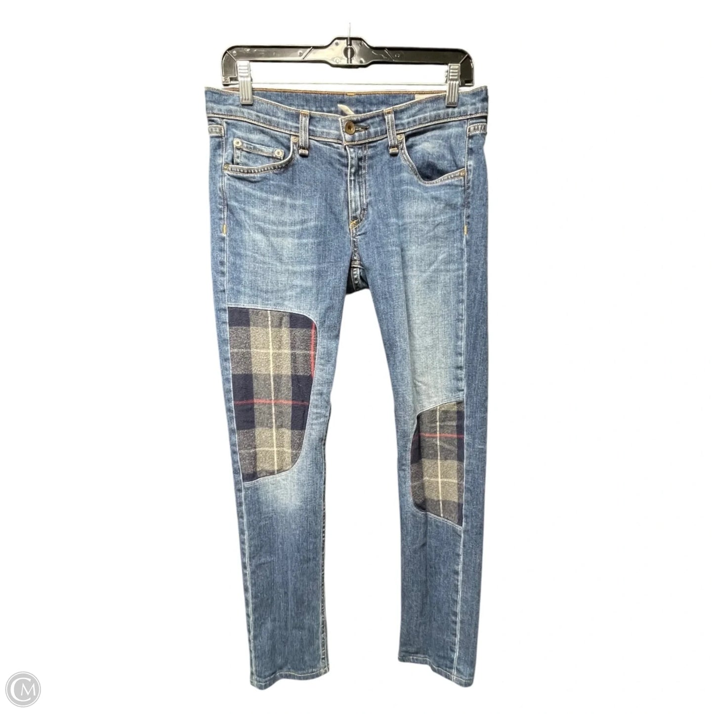 Jeans Skinny By Rag & Bones Jeans In Blue Denim, Size: 4