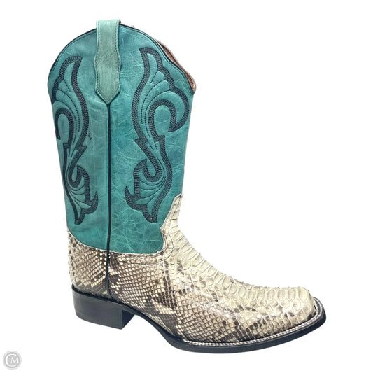 Boots Western By Circle G In Multi-colored, Size: 10.5