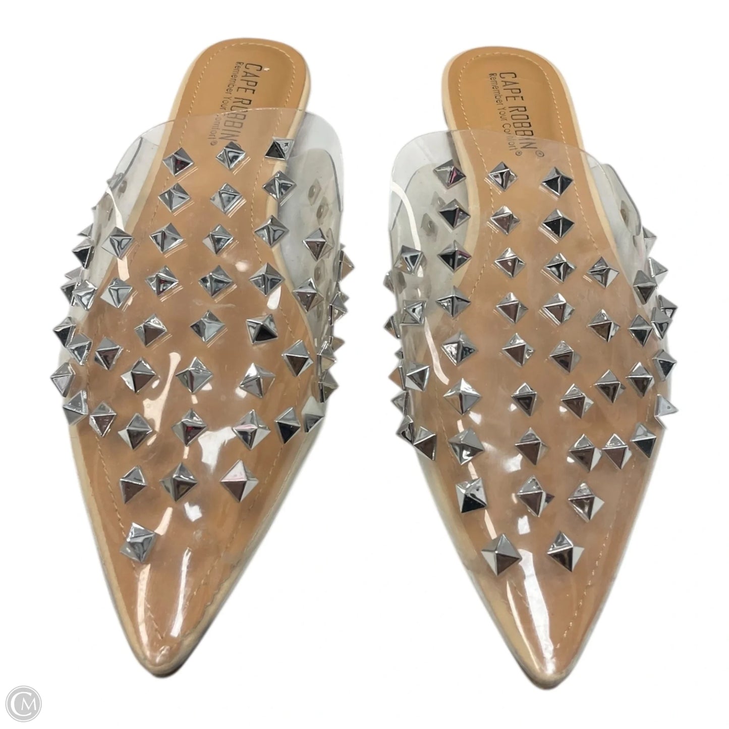 Shoes Flats By CAPE ROBBIN In Clear, Size: 8.5