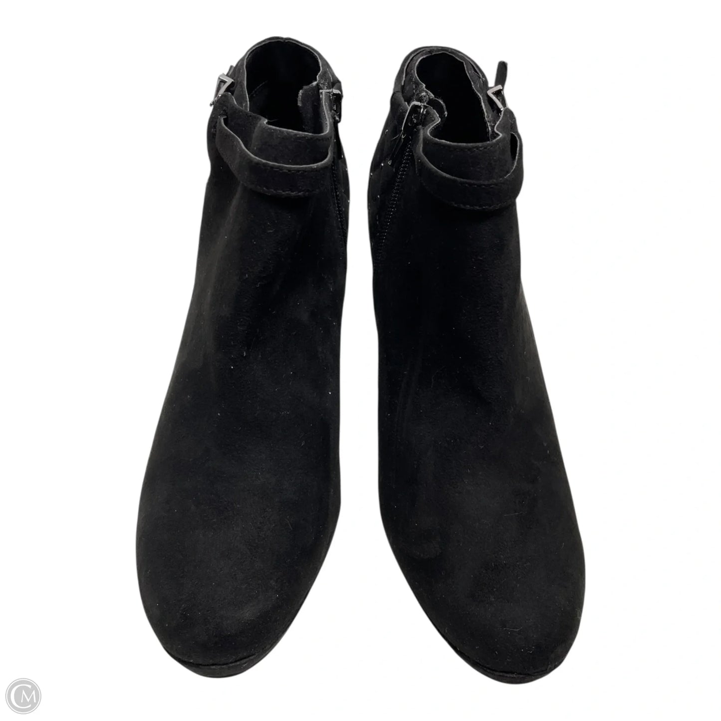Boots Ankle Heels By Kelly And Katie In Black, Size: 9.5