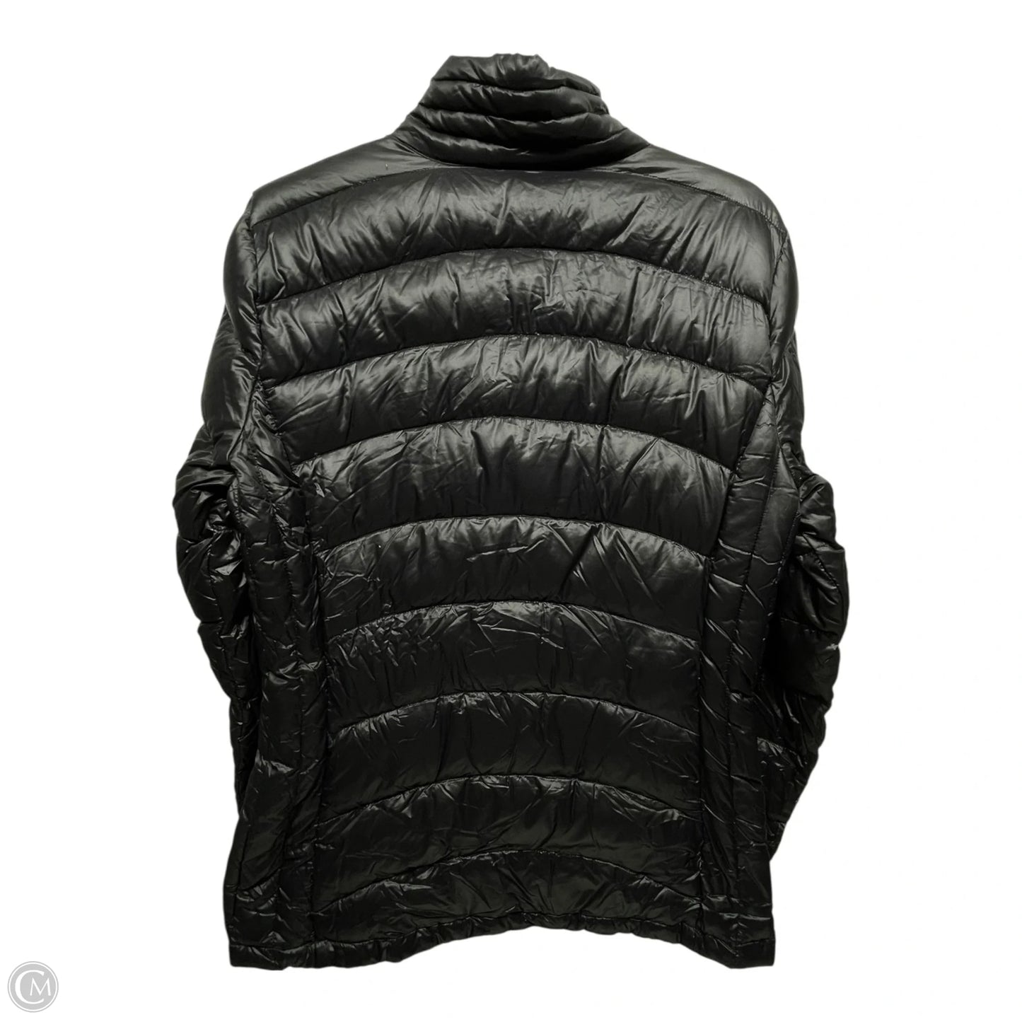 Coat Puffer & Quilted By Calvin Klein In Black, Size: M