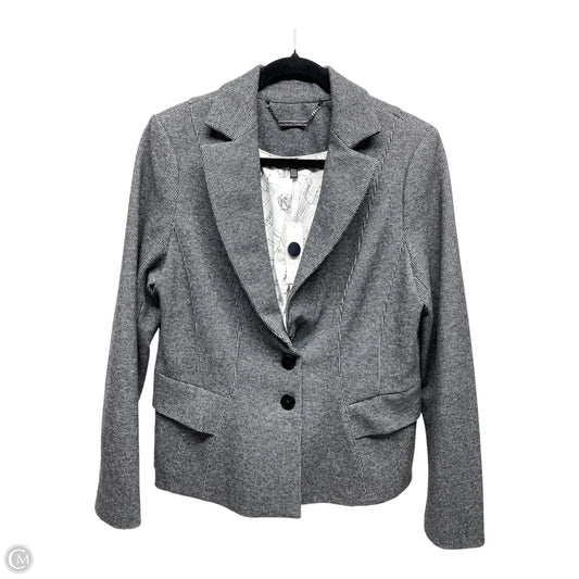 Blazer By White House Black Market In Black & Grey, Size: 12