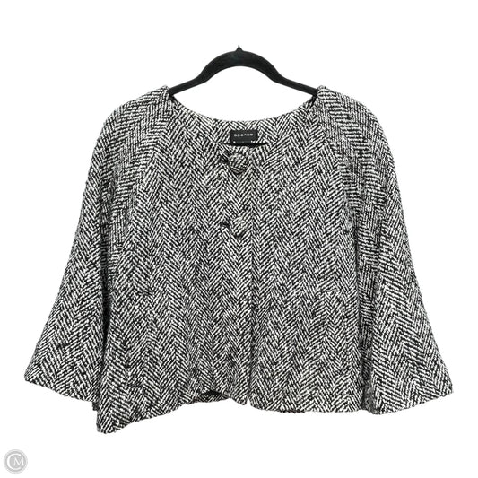 Jacket Other By Spense In Black & White, Size: L