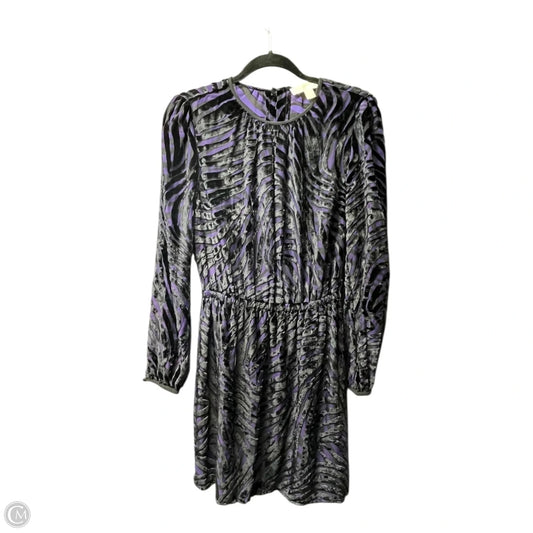 Dress Party Short By Michael By Michael Kors In Zebra Print, Size: S