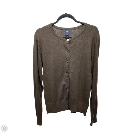 Cardigan By Gap In Brown, Size: L