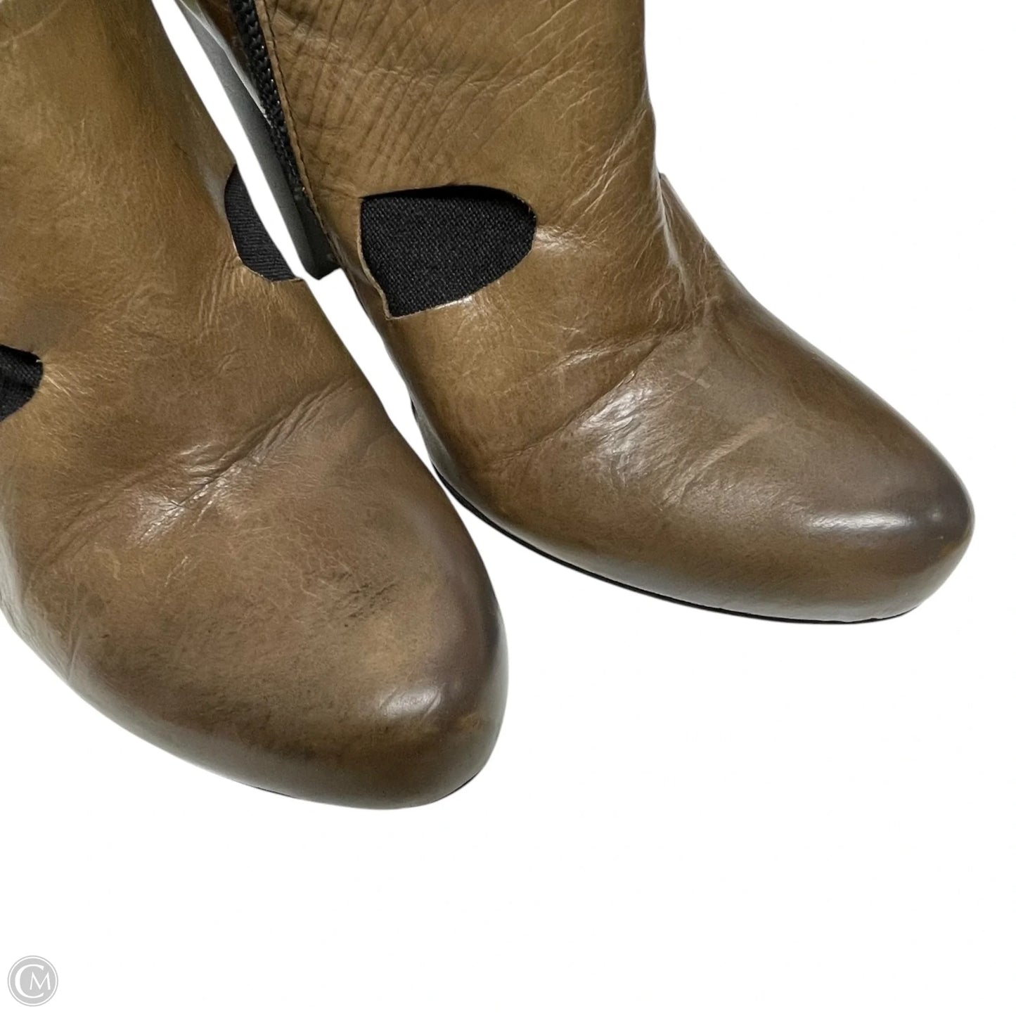 Boots Leather By Barneys Ny In Brown, Size: 8.5