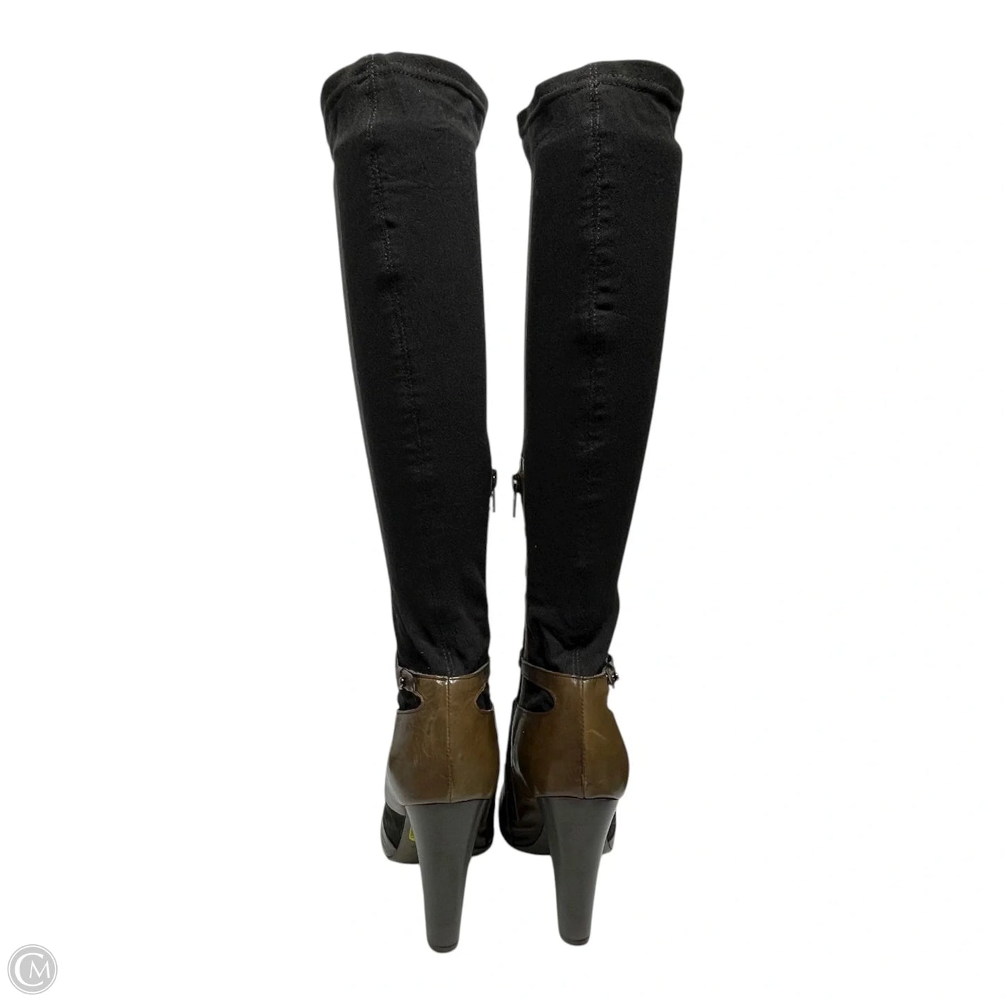 Boots Leather By Barneys Ny In Brown, Size: 8.5