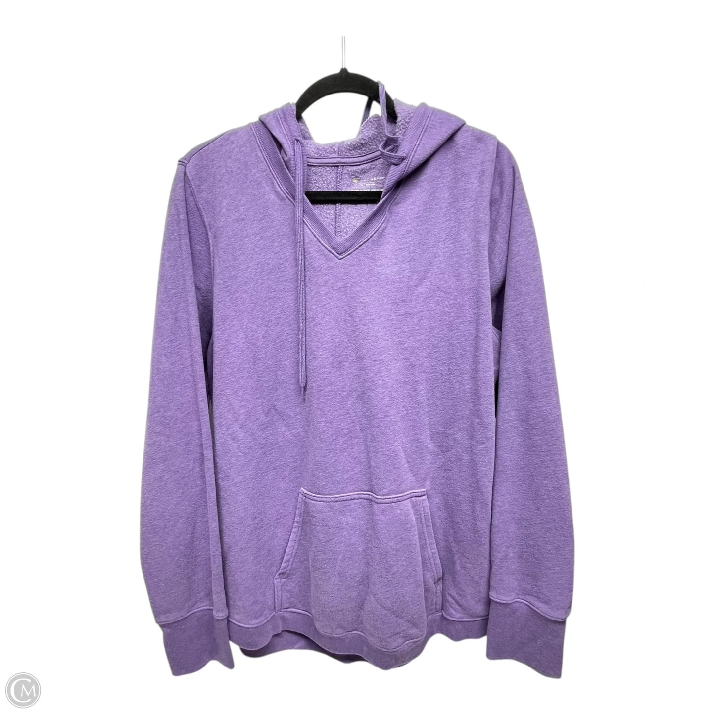 Sweatshirt Hoodie By Tek Gear In Purple, Size: Xl