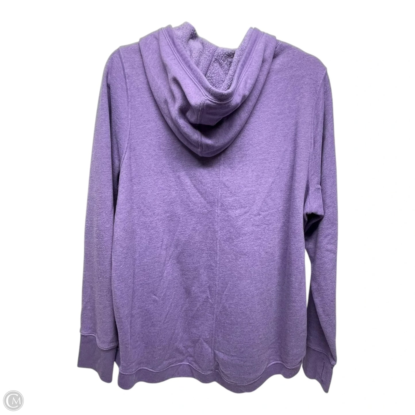 Sweatshirt Hoodie By Tek Gear In Purple, Size: Xl