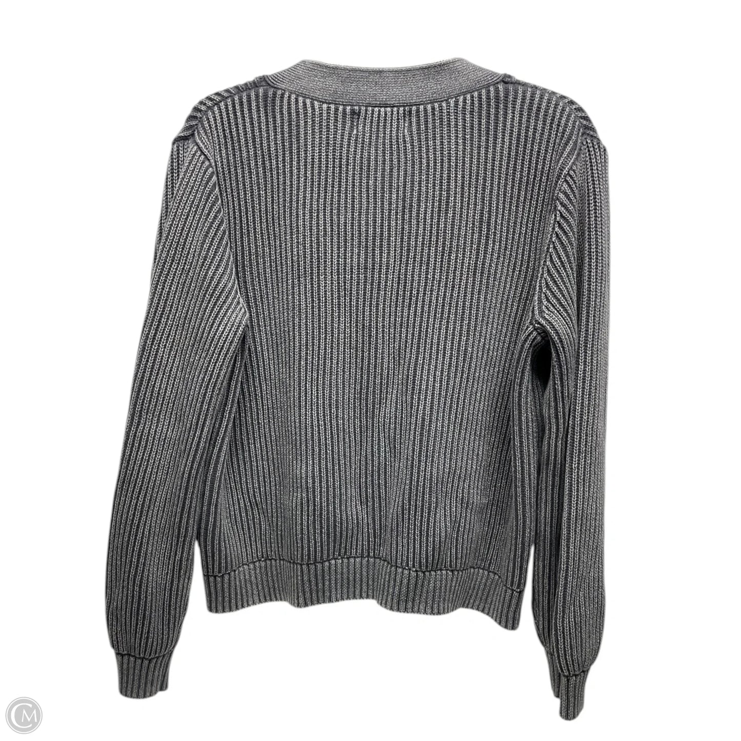 Sweater Cardigan By Old Navy In Grey, Size: L