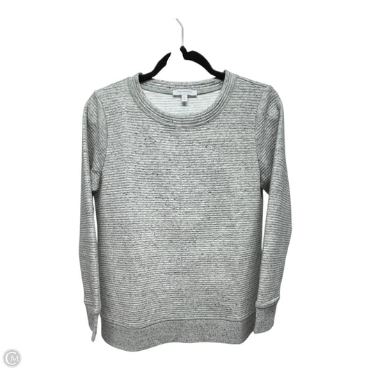 Top Long Sleeve By Talbots In Grey, Size: Sp