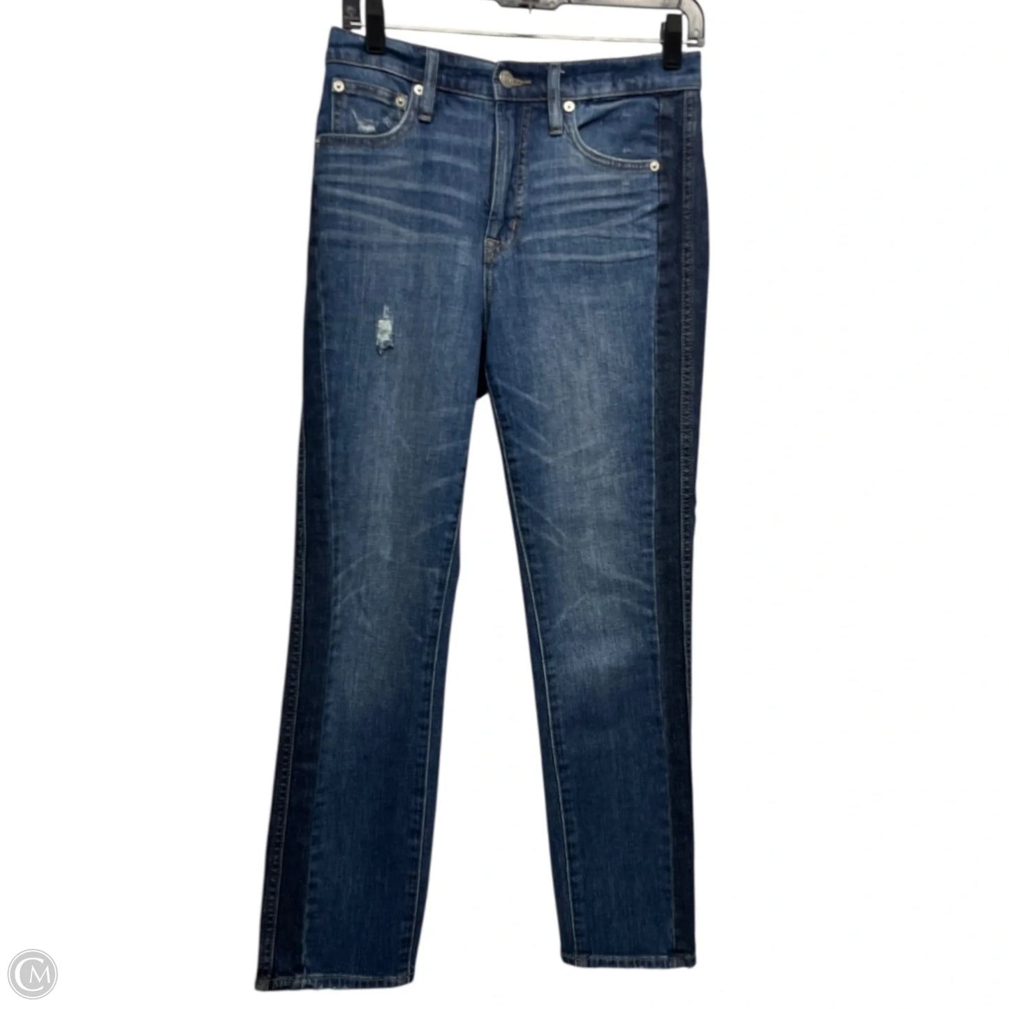 Jeans Straight By J. Crew In Blue Denim, Size: 4
