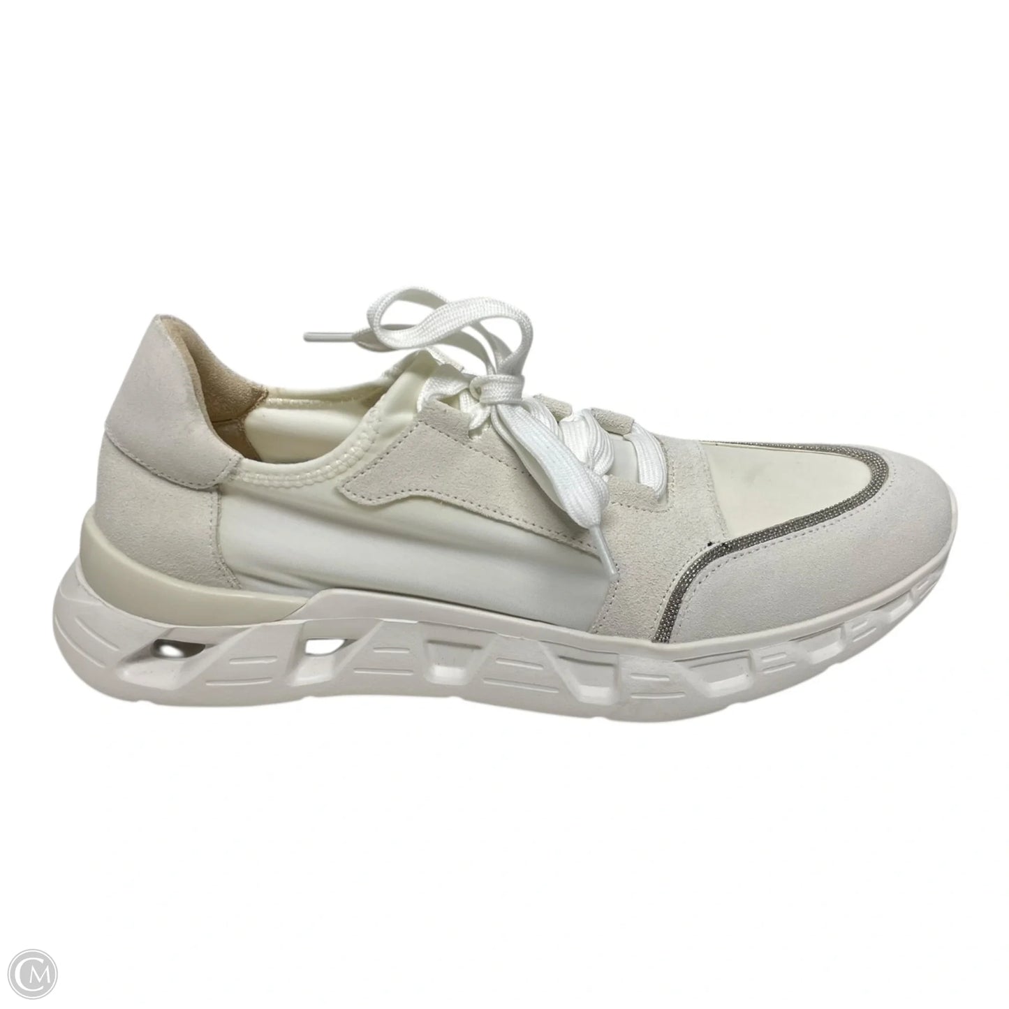 Shoes Sneakers By Vaneli In White, Size: 8