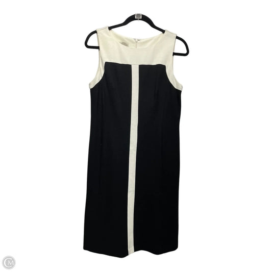Dress Casual Short By Talbots In Black & Cream, Size: 6p