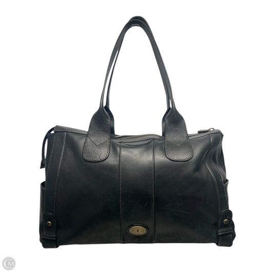 Tote Leather By Fossil, Size: Large