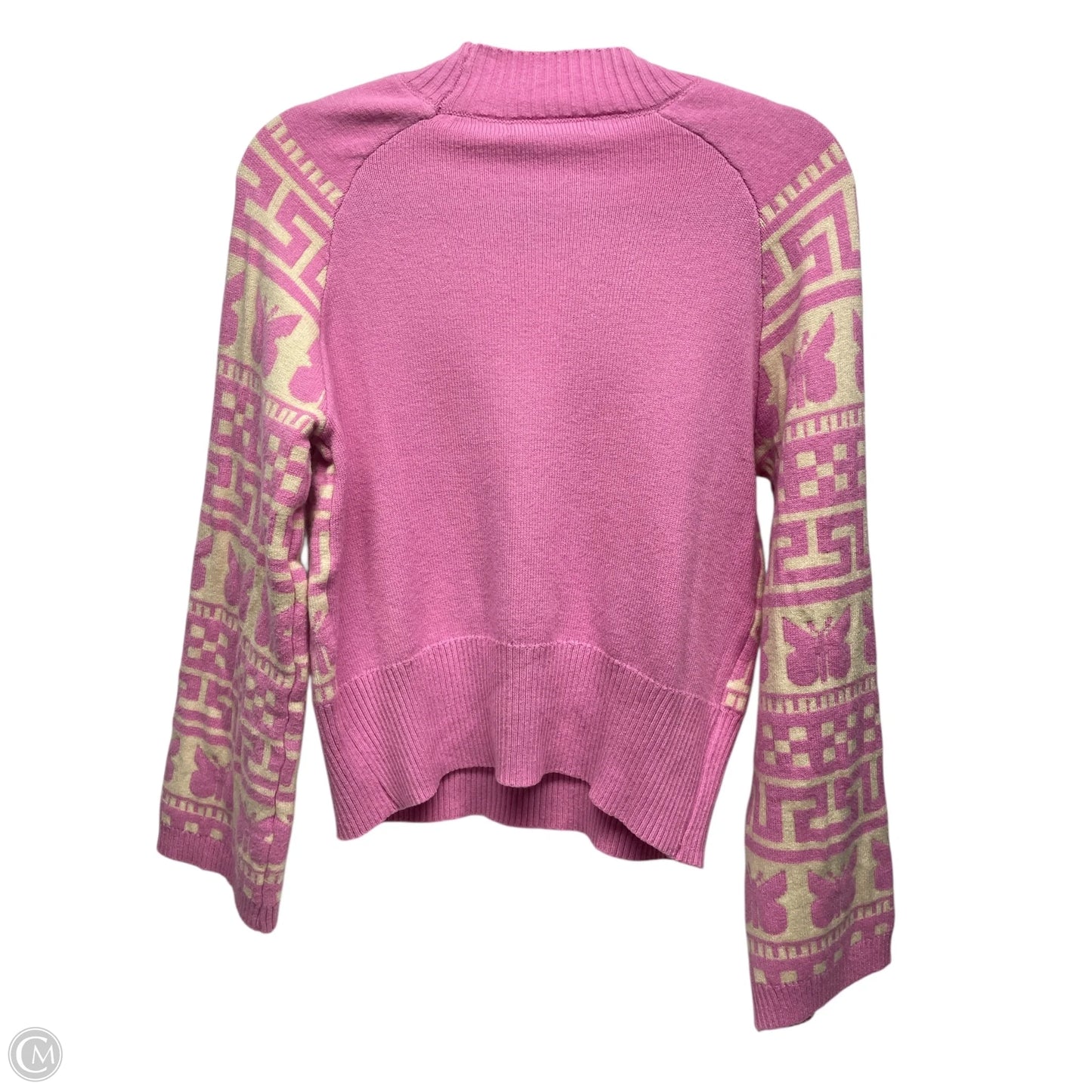 Sweater By Clothes Mentor In Pink, Size: L
