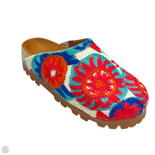 Shoes Heels Platform By Chelsea And Violet In Multi-colored, Size: 6.5