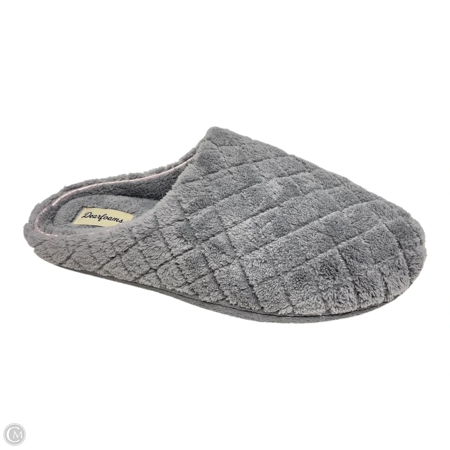 Slippers By Clothes Mentor In Grey, Size: 12