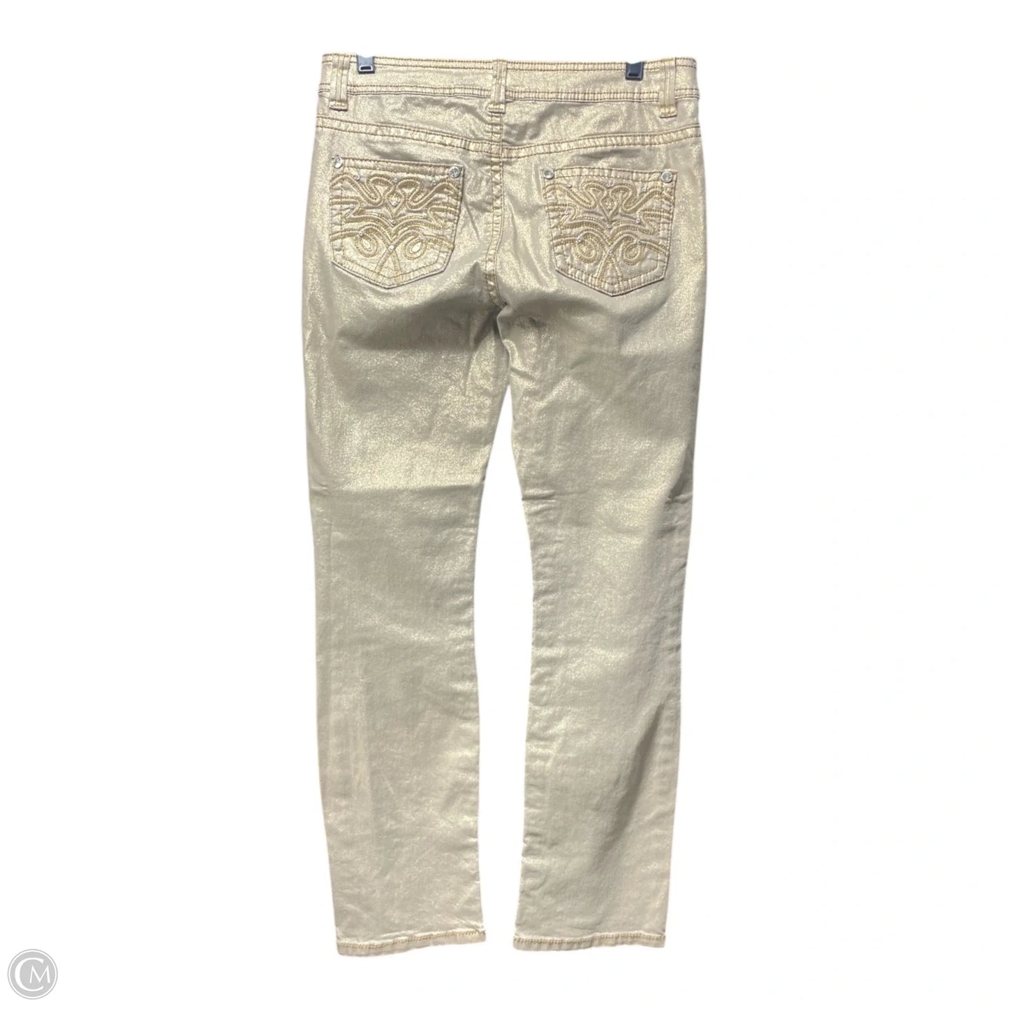 Jeans Straight By Reba In Gold, Size: 6