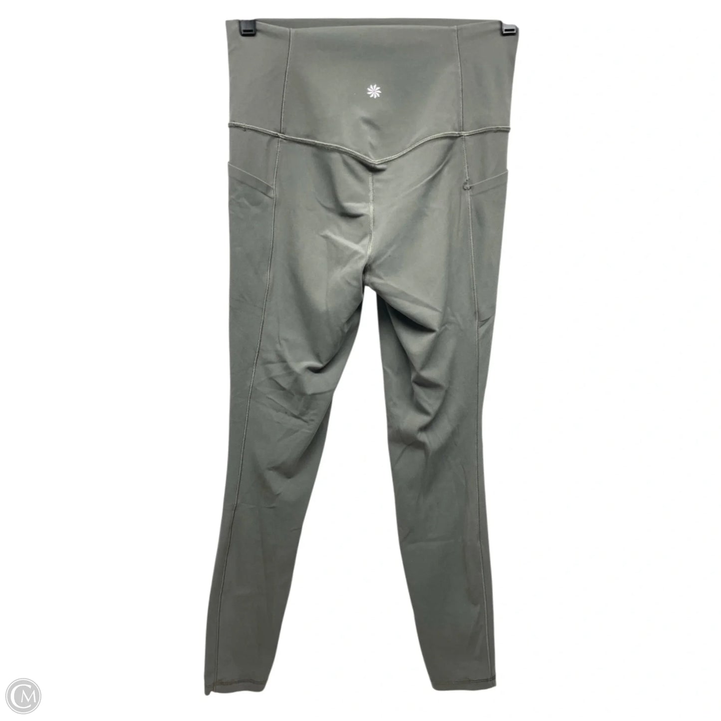 Athletic Leggings By Athleta In Green, Size: S