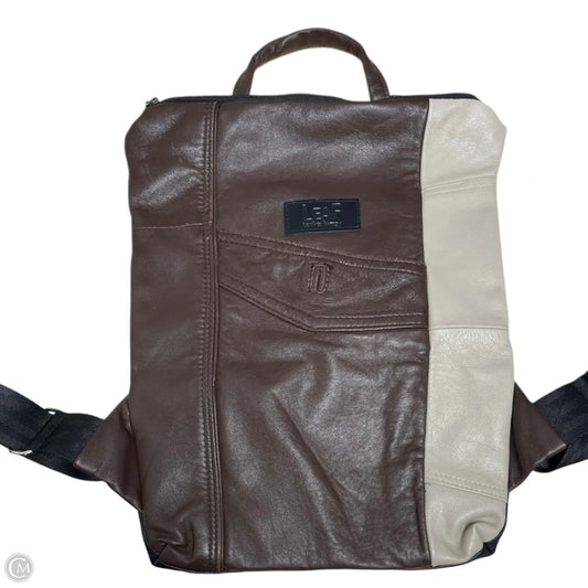 Backpack Leather By LEAF LEATHER  - , Size: Medium