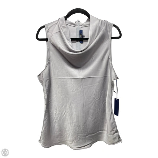 Top Sleeveless By Rachel Roy In Silver, Size: Xl