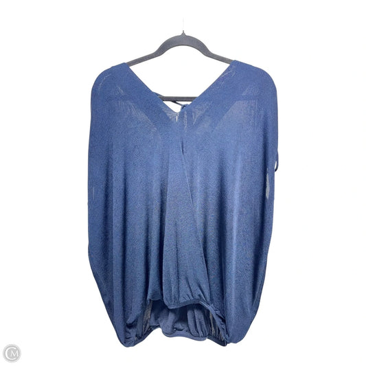 Top Sleeveless By Clothes Mentor In Navy, Size: M