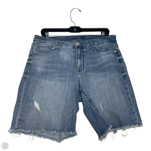 Shorts By Seven 7 In Blue Denim, Size: 18