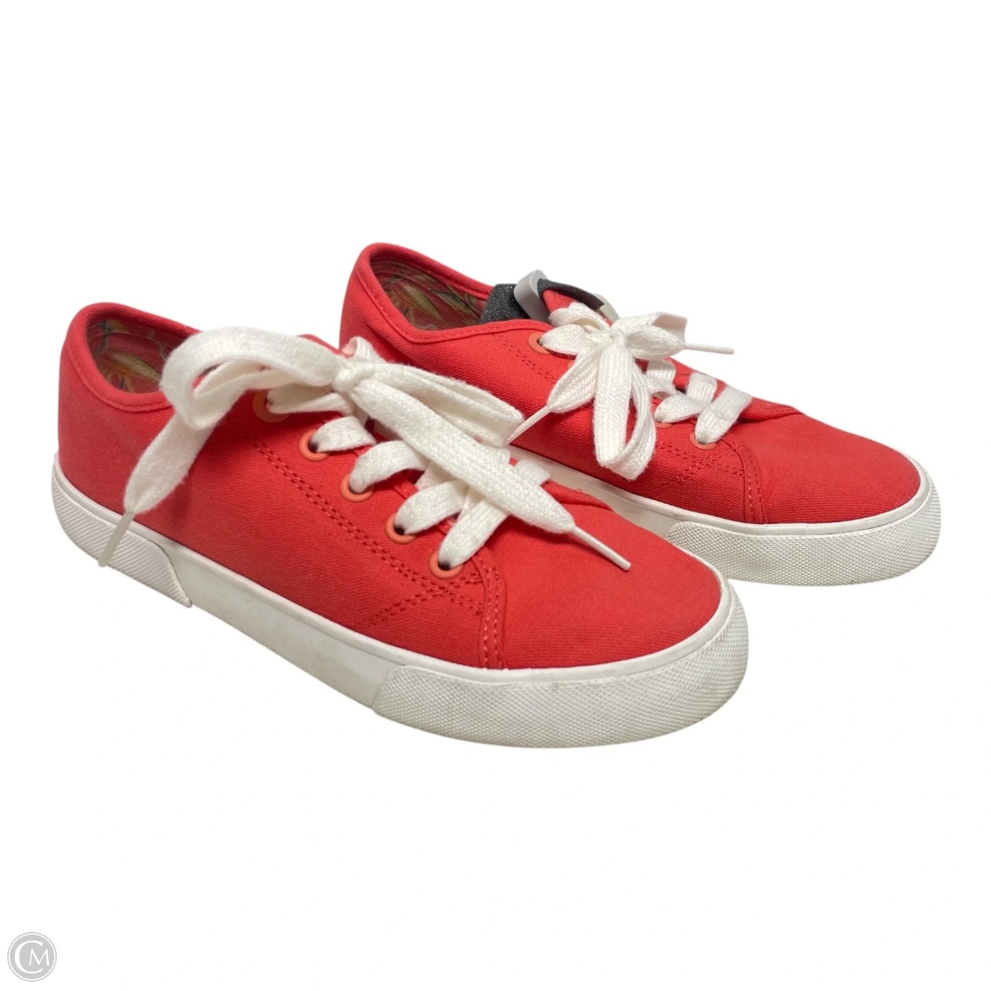 Shoes Sneakers By Vionic In Orange & Red, Size: 6
