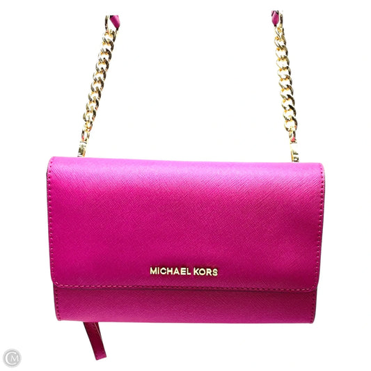 Crossbody Leather By Michael By Michael Kors, Size: Small