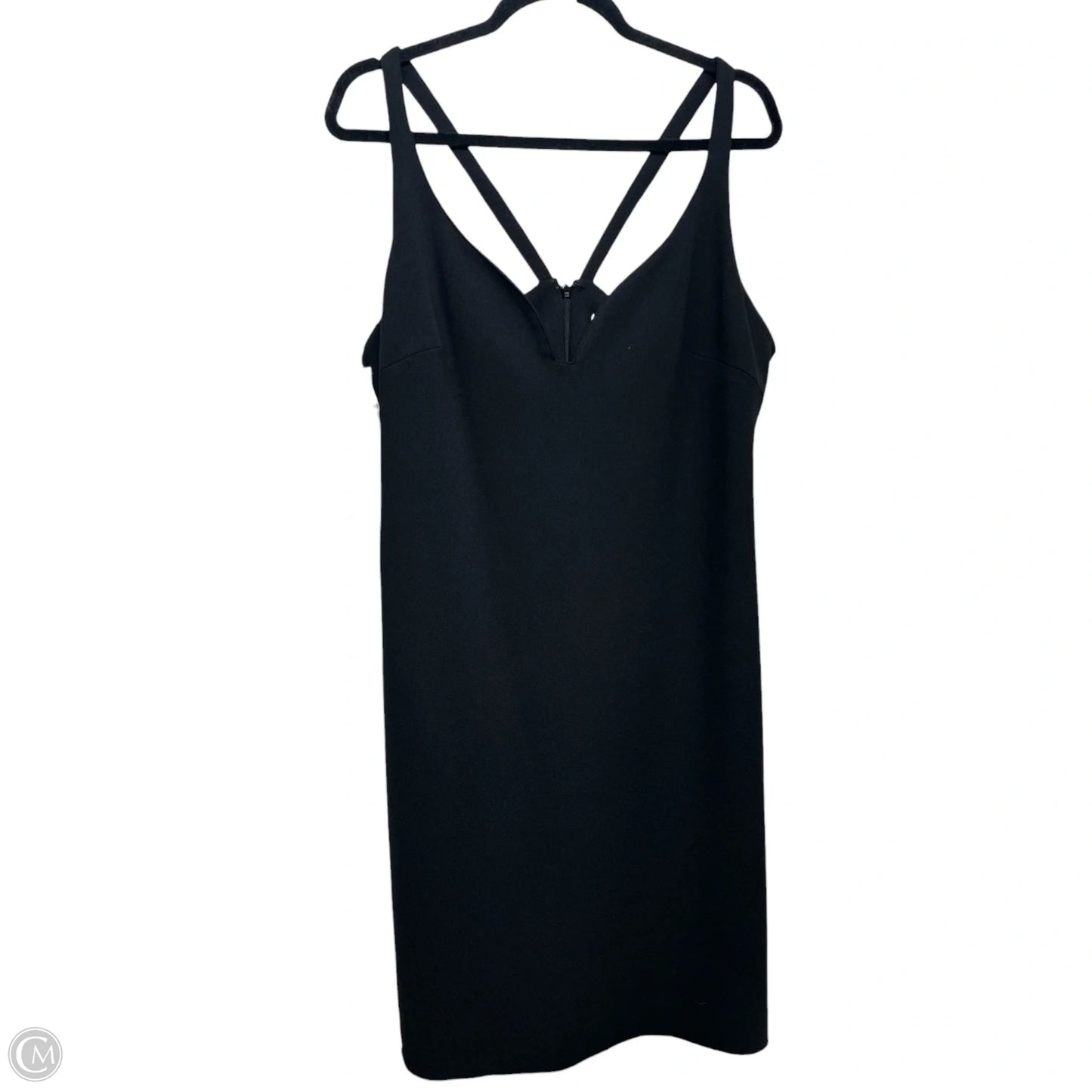 Dress Party Short By Calvin Klein In Black, Size: 14