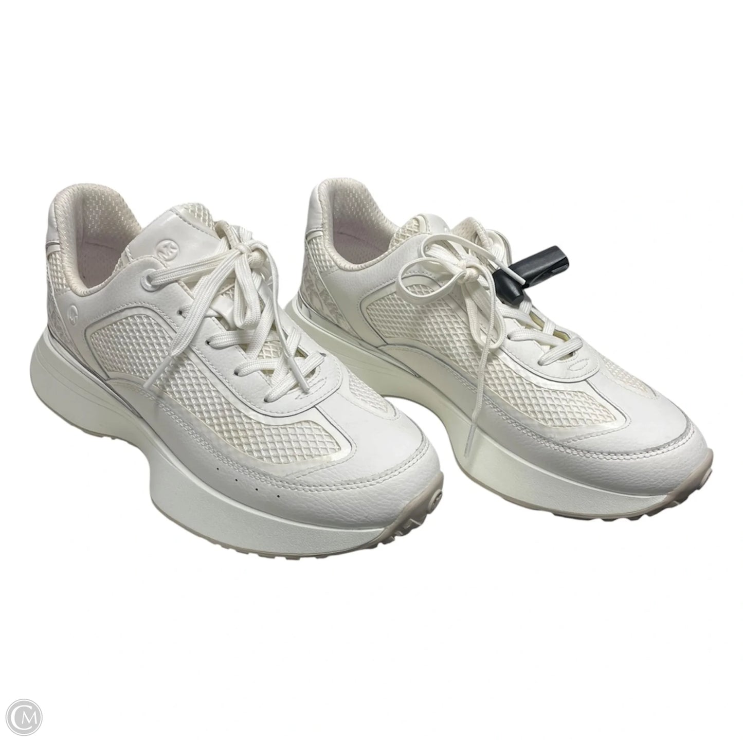 Shoes Sneakers By Michael By Michael Kors In Grey & White, Size: 9