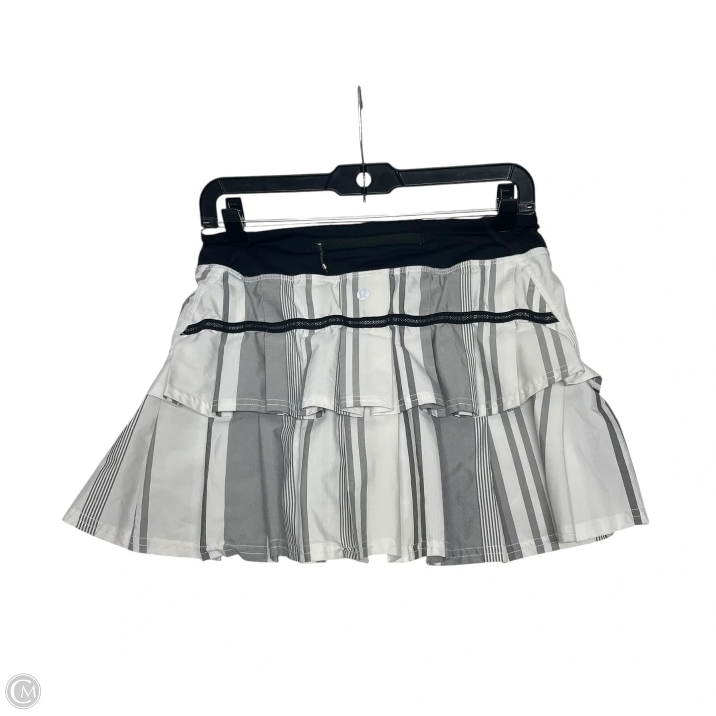 Skort By Lululemon In Striped Pattern, Size: S