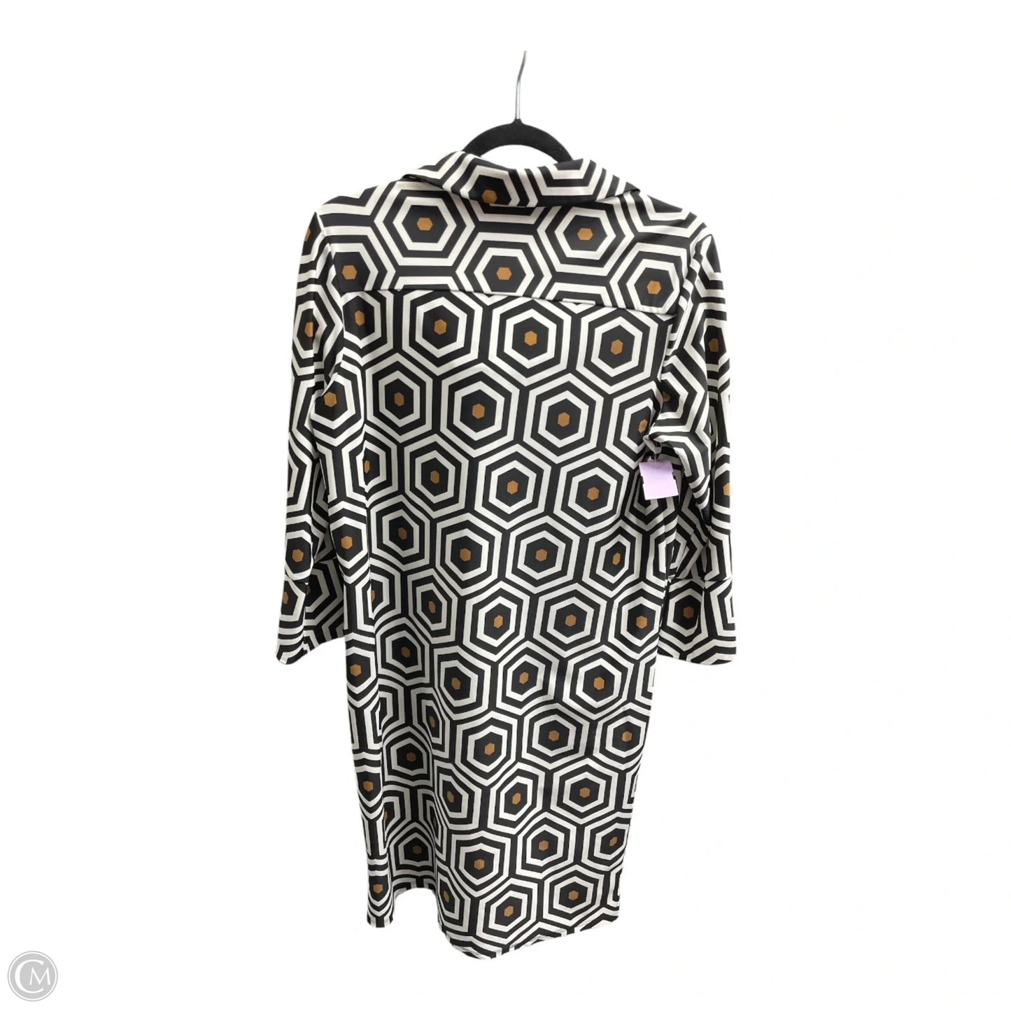Dress Casual Short By Jude Connally In Geometric Pattern, Size: L