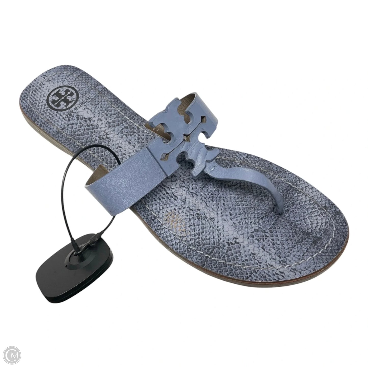 Sandals Designer By Tory Burch In Blue, Size: 10