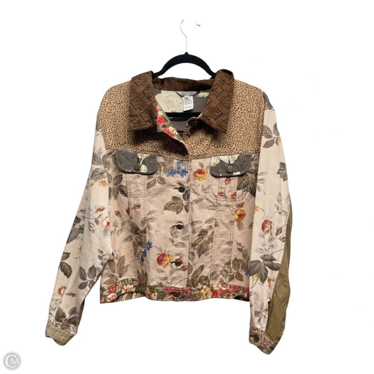 Jacket Denim By STONEBRIDGE In Multi-colored, Size: Xl
