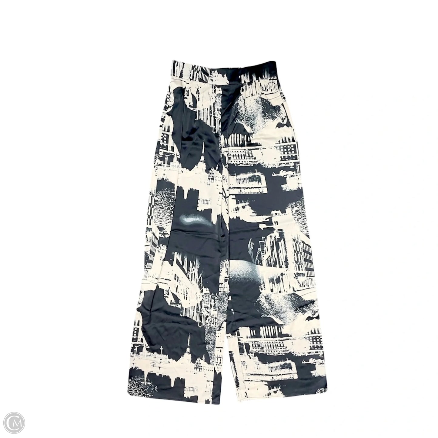 Pants Other By H&m In Black & Cream, Size: 2