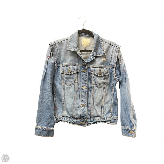 Jacket Denim By Joie In Blue Denim, Size: S