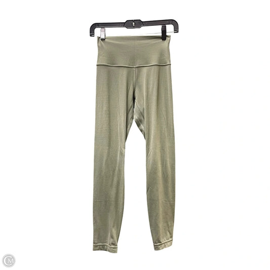 Athletic Pants By Lululemon In Green, Size: 4