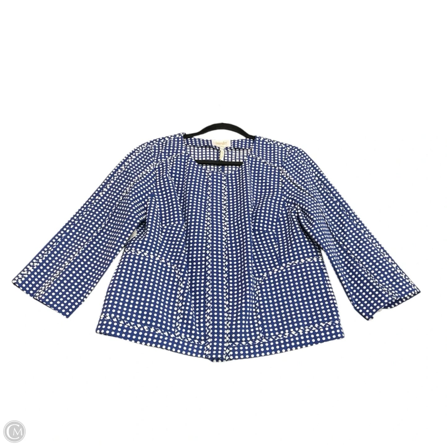 Jacket Other By Laundry In Polkadot Pattern, Size: 10